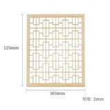 Модель на песочнице ручной работы модель в помещении Древнее стиль китайского деревянного экрана и модель сцены окна сцены
