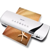 Deli 2130 Пластиковая уплотнение A4 Машина для обрезки фото, Geller, покрывающая машина портативная офисная домашняя фотопременная компрессор, горячий и холодный двойной монтаж с двойным монтажом, машина для покрытия файлов, небольшой вакуумный пассажир