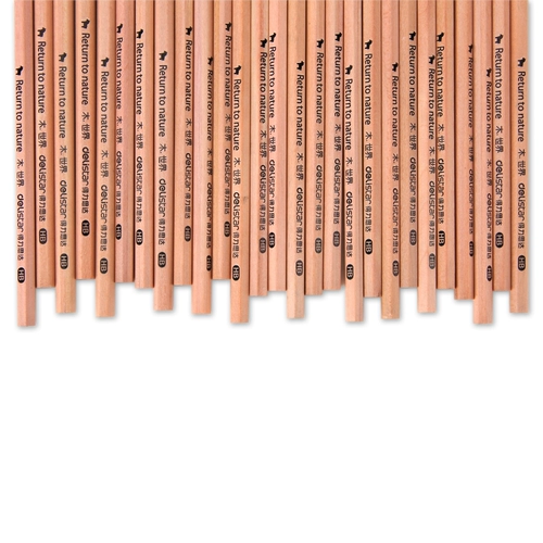 Гили офисные канцелярские канцелярские товары карандаш HB/2B Студенческий офис карандаш Треугольный стержень шесть ходов 30 баррелей 50 ведра