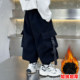 Boys' Autumn Pants, Children's Cargo Pants, Spring, Autumn, and Winter 2025 New Style, Small and Medium-Sized Children's Zippered Pocket Jogger Casual Pants