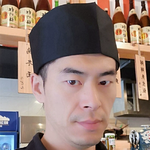 Японские стиль шляпы для суши шляпы Шляпа Шляпа Блюдо ресторан Baotou Cap Мужчины и женщины -официант шеф -повар