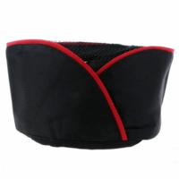 Sushi Hat Black Red Edge