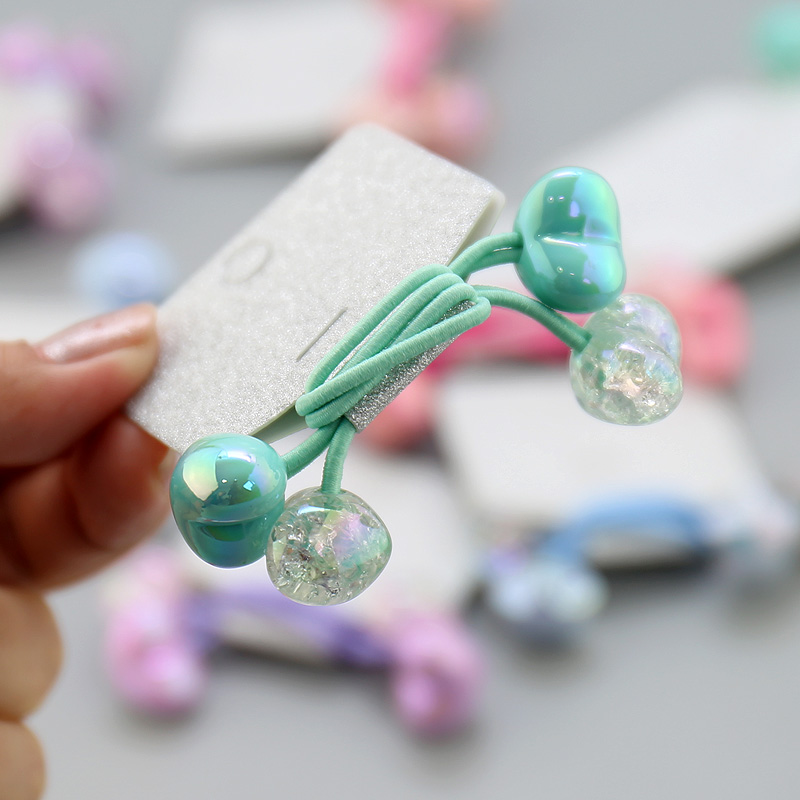 Phụ kiện tóc trẻ em Cửa hàng Hàn Quốc cô gái đầu dây kem yêu cô gái năm sao tóc vòng tóc dây cao su sinh viên đội mũ cao su băng đô nữ