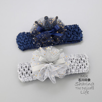 Baby hair belt Princess Crown baby hair belt Full Year Full Moon 100 days Photo photography headwear hair accessories girl accessories