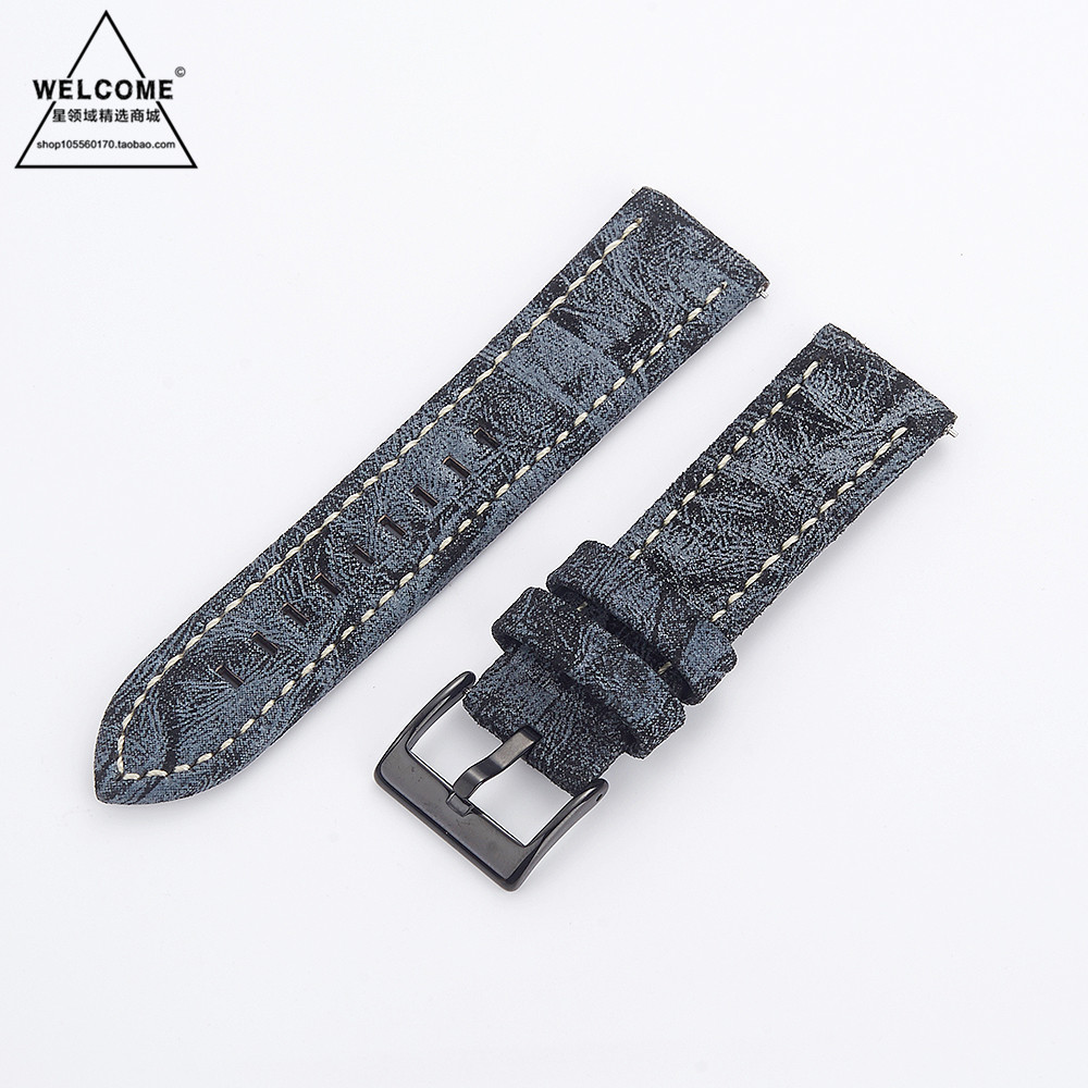 72H出貨 佳明 GarminMove Style/Luxe 手錶帶 復古真皮頭層牛皮 20MM接頭