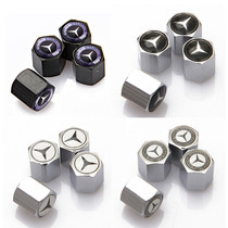 Suitable for Mercedes-Benz C- Class E-Class S A- Class GLA GLK GLE AMG car tire valve cap metal modification