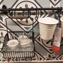 IKEA IKEA IKEA Fintor Shelf Kitchen Wall Shelve Rack Storage Rack Tennis Basket