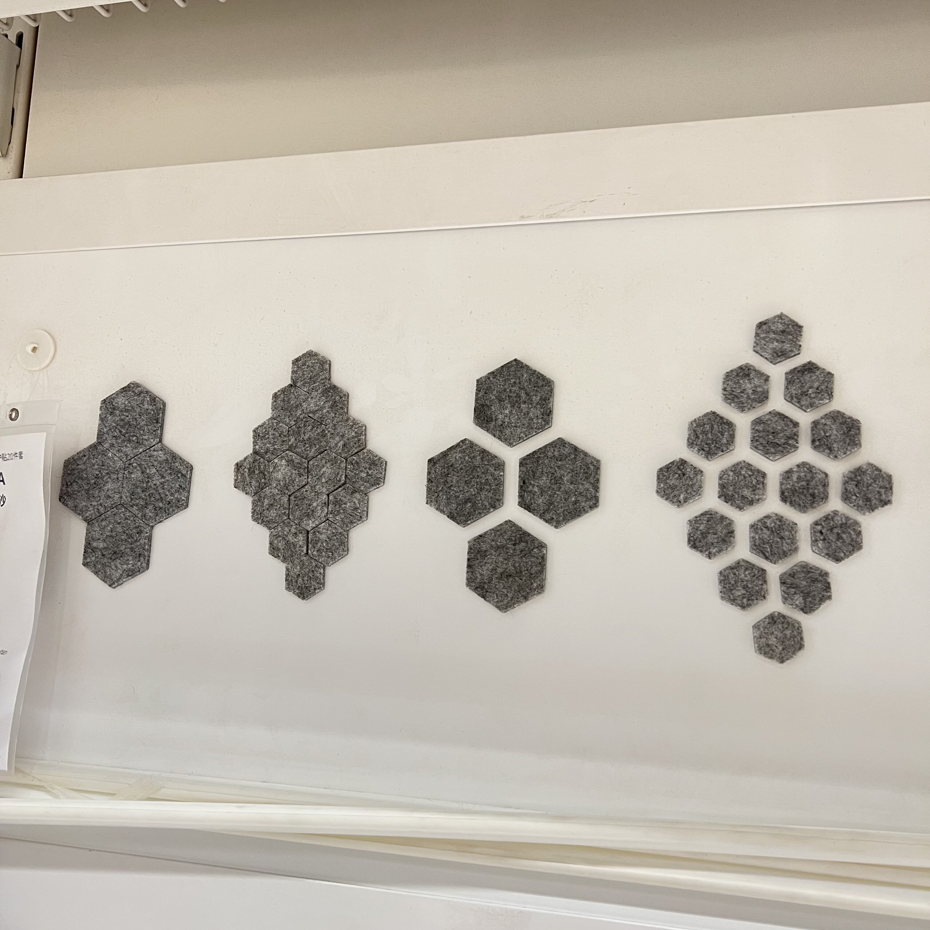 IKEA IKEA Feksand floor protection mat table legs chair leg protection Elimination of noise 20 LOADED GREY 