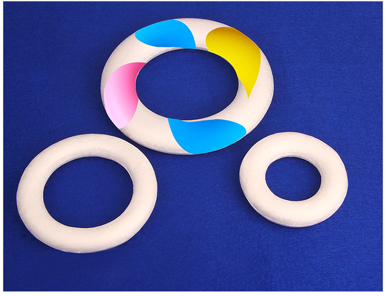 Trường mẫu giáo Yuhuang DIY Art Handmade Vật liệu sáng tạo Bọt Circle Circle 5 Pack hướng dẫn cách làm đồ chơi mầm non