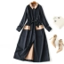 Muhe áo gió cao cấp phụ nữ 2021 mới thời trang trung niên áo khoác gió nhỏ áo khoác nữ xuân thu - Trench Coat Trench Coat