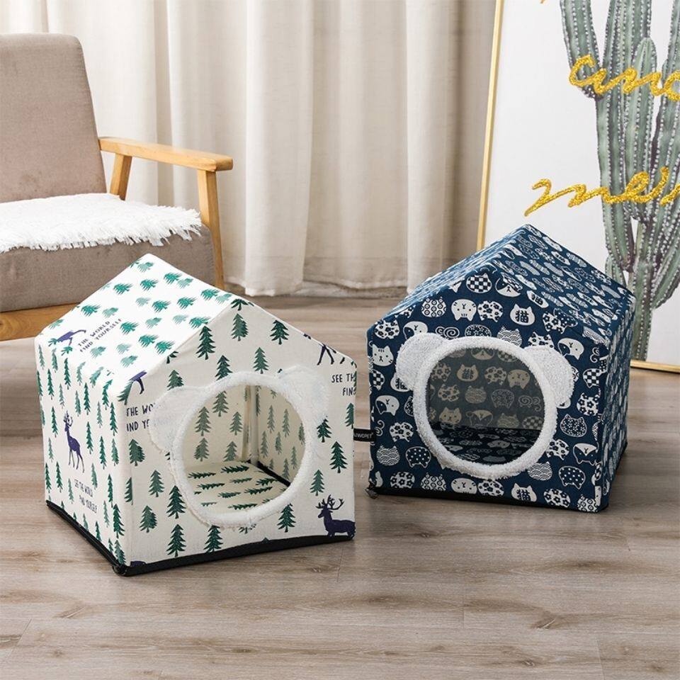 Dog Nest All Season Universal Summer Villa Indoor House Outdoor Dog Cage On-board Dog House Summer Outdoor Pet Tent
