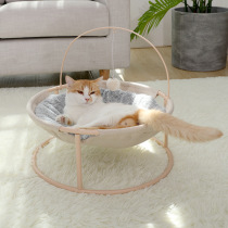 Japan Wind Fall Winter Pet Nest Cat Bed Removable Space Capsule Caterpillar Deep Sleep Plush Cat Nest Dog Nest
