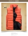 Áo vest cotton tùy chỉnh in logo nam và nữ mùa thu đông dày áo vest dày Áo vest cổ đứng áo vest da nam Áo vest cotton