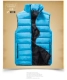 Áo vest cotton tùy chỉnh in logo nam và nữ mùa thu đông dày áo vest dày Áo vest cổ đứng áo vest da nam