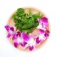 Yanglan Set Fresh Orchids 250g Loose-Packed for Plating Decoration, Flowers for Hot Pot Garnish