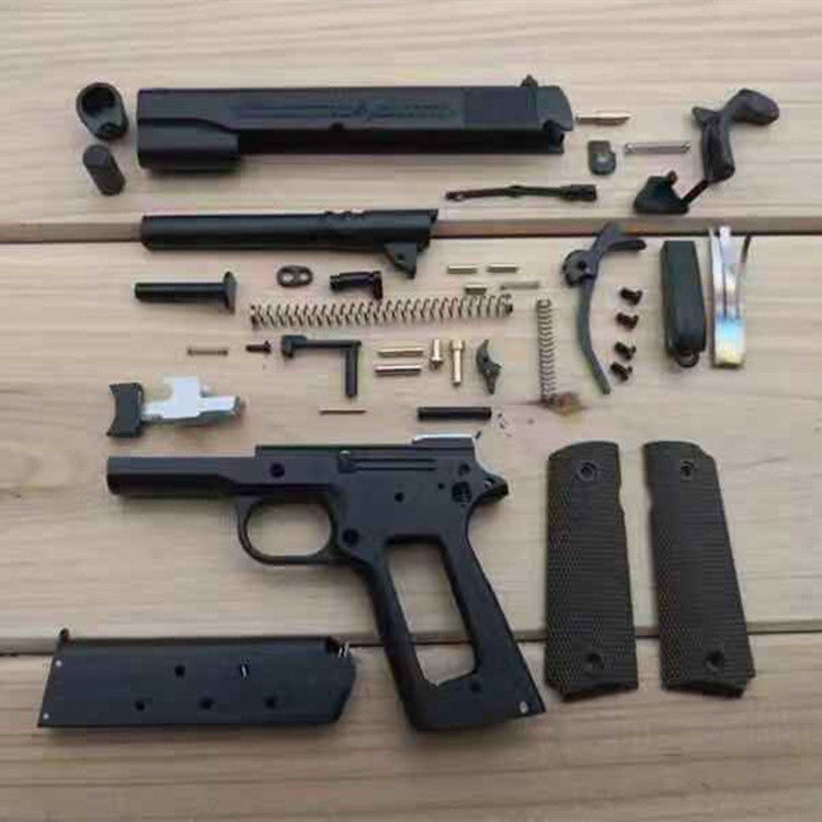 1:2.05 alloy empire all-metal Colt 1911 shell gun assembly model cannot be fired and detachable