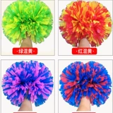 Цветочный мяч LA LA Команда с цветами и танцевальными представлениями Plaza Dance Ball Dancing Dance Harding Shake Flowers Студенты Лара Операция