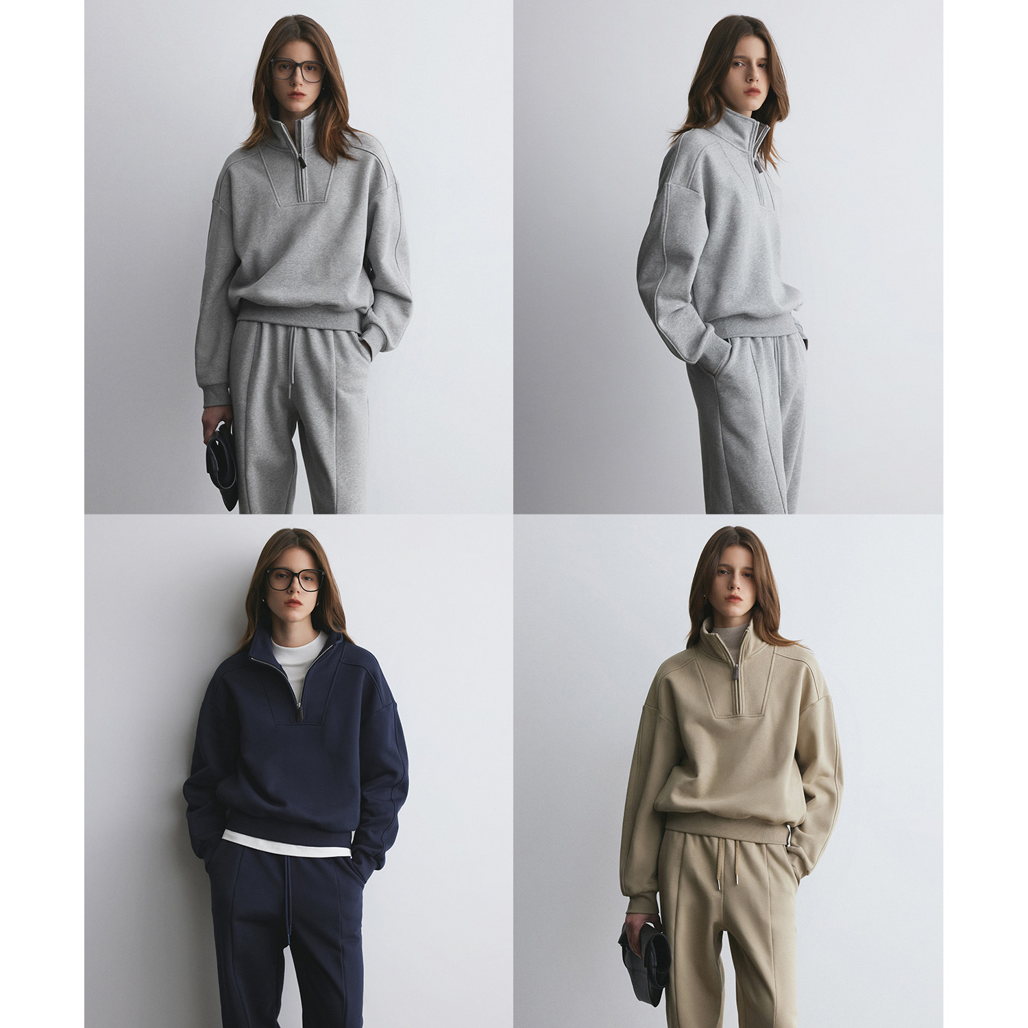 Gauck Heavy Xinjiang Changsuede Cotton Athflow Sports Wind Livewear Corset Foot Pants Plus Suede Suit-Taobao