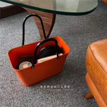 heymankids | Swedish hinza small environmental protection plastic basket daily practical portable basket waterproof