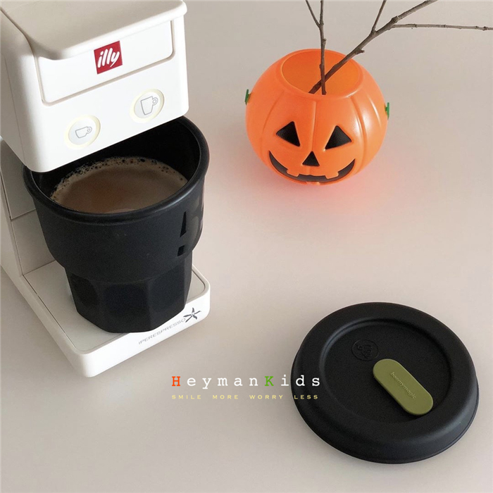 Heymankid| Korea beemymagic limited to 550ml adults with silicone straw cup can be drunk directly with lid