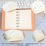 九千年 Блокнот, маленькая карманная книга, индивидуальный ноутбук, портативные переносные канцтовары, бизнес-версия, отрывной лист, делается под заказ, с печатью вашего логотипа