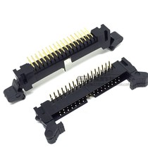 DC2-2 0MM horn socket bent feet straight needle 10P14P16P20P26P30P34P40P44P50P gold-plated