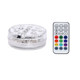 Fish tank light 13led waterproof colorful swimming pool underwater light landscape aquarium light RF remote control magnet suction cup diving light