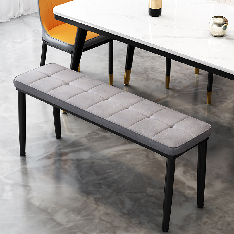 Strip Stool Dressing Room Stool Nordic Light Lavish Soft Bag Rest Fashion Restaurant Change of shoes stool Bench Bedroom Bedstool-Taobao