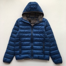 Europe and the United States original single 19 autumn and winter new products Mens ultra-light feather cotton cotton coat large size mens light jacket