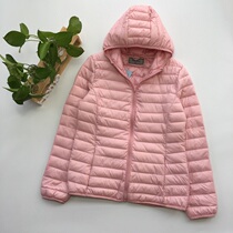 Foreign trade Original Single autumn and winter New thin cotton women down cotton cotton padded jacket Joker large size womens wear thin