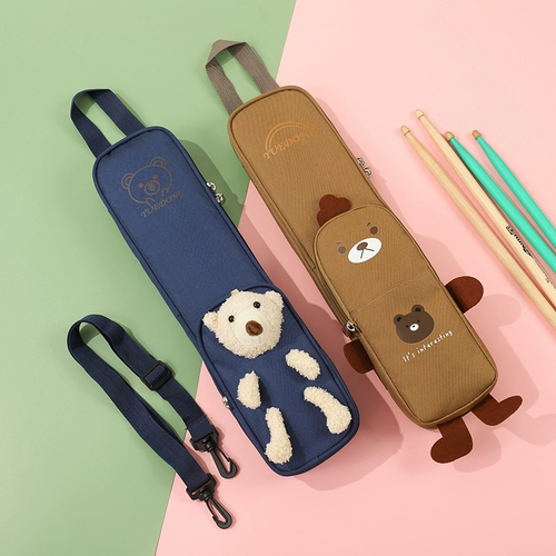 Барабаны для школьников, мультяшная светоотражающая желтая утка, нагрудная сумка подходит для мужчин и женщин, с медвежатами