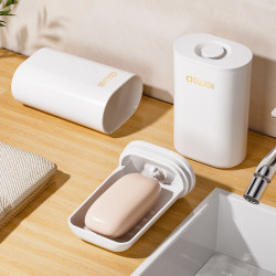 Soap Box for Travel, Portable for Student Dormitories, Soap Draining Box for Home Bathroom, 2025 New Model, Sealed
