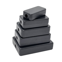 Plastic power supply housing ABS plastic controller housing electronic junction box DIY open pore silk print laser marking