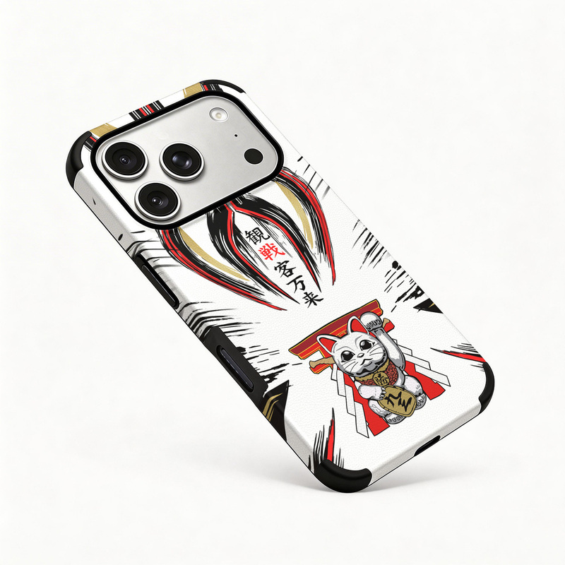 Marquez Lucky Cat Helmet Motorcycle Phone Case Protective Cover for iPhone 17 Apple 16 Pro Max 15 XS 14 Full Helmet X14 Fan Merchandise Personalized Trendy Anti-Drop Model