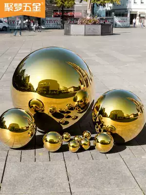 1 0 thick 304 stainless steel ball hollow ball titanium alloy color home decoration ball mirror bright boutique floating ball