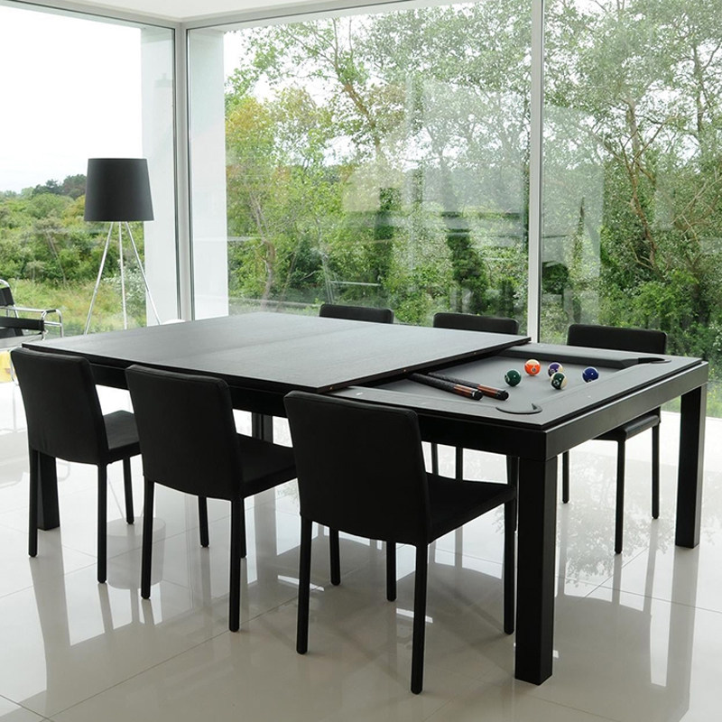 Table tennis table multifunction indoor home table tennis table black 8-nine-ball family table table tennis conference table three-in-one
