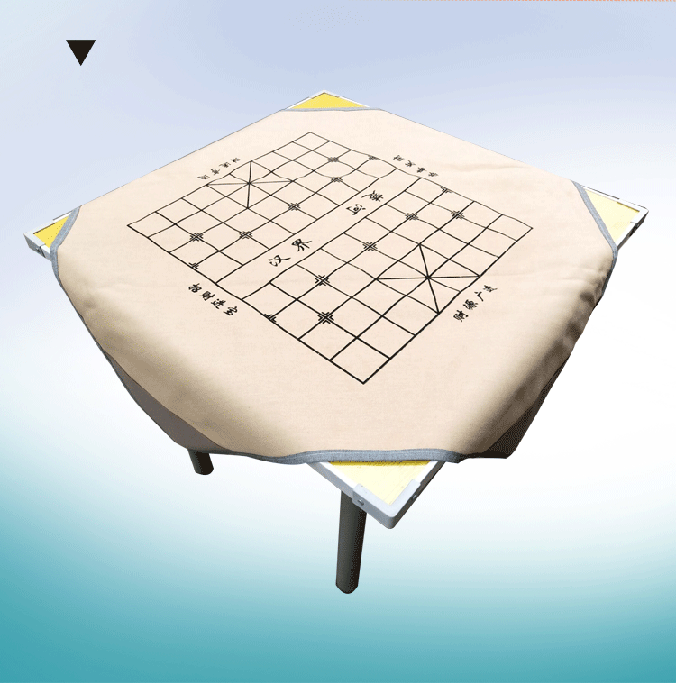 Mahjong máy bàn tay mạt chược mat không trượt bàn cờ vải tự động mạt chược máy bàn khăn trải bàn mat vuông - Các lớp học Mạt chược / Cờ vua / giáo dục bộ cờ vua nam châm cao cấp