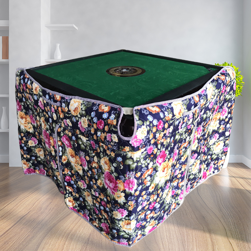 Mahjong machine roasting fire cover automatic mahjong machine table roasting fire cover pure cotton universal cloth winter thickened quilt cover