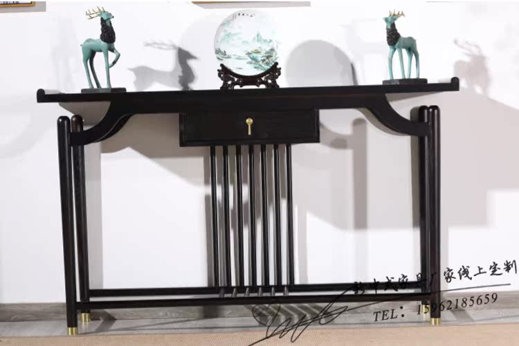 Mới Trung Quốc hiên bàn hiện đại Zen rắn gỗ trường hợp phòng khách lối đi trường hợp một số phân vùng hội trường nội thất tủ tùy chỉnh - Bàn / Bàn mẫu bàn ghế sofa gỗ đẹp