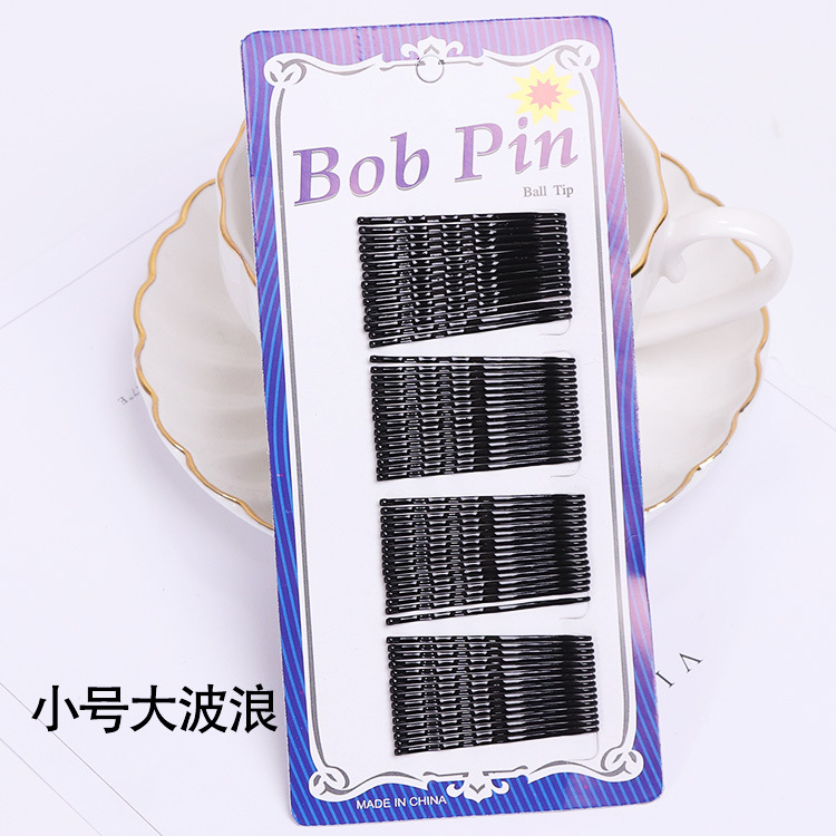 Kẹp tóc đen kẹp siêu chặt bên clip vô hình clip nhỏ kẹp tóc kẹp tóc Hàn Quốc studio phụ kiện tóc - Phụ kiện tóc băng đô tai thỏ