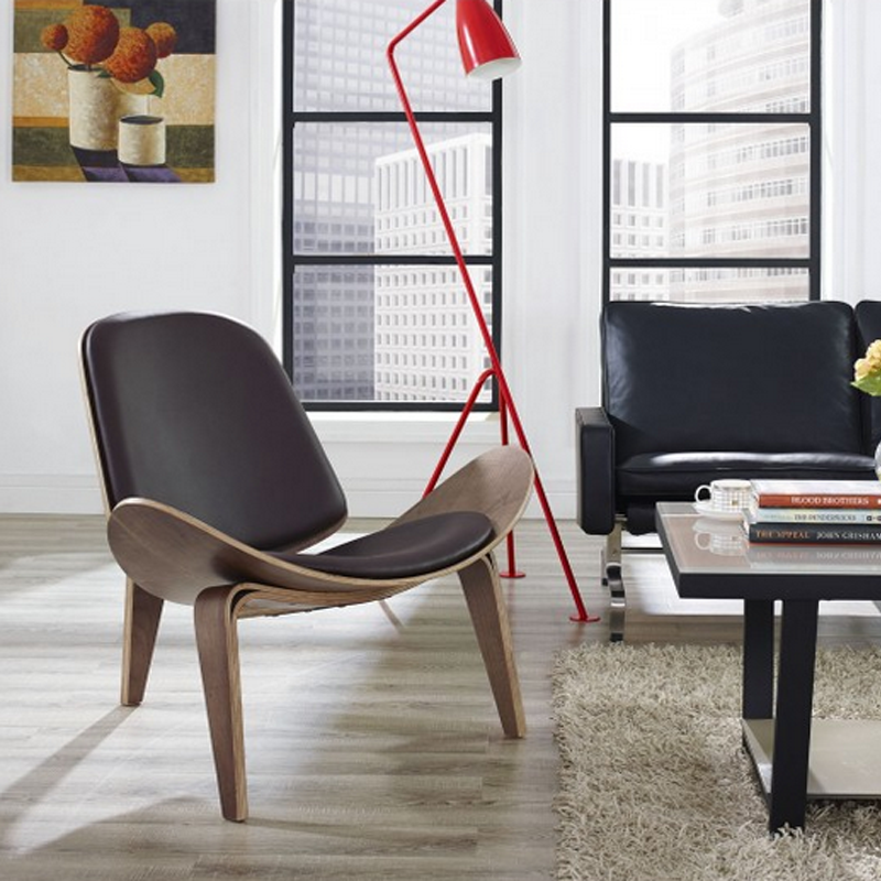 Creative Smile Chair Aircraft Chair Nordic Designer Qiadan Chair Leisure Chair Styling Chair