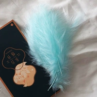 Озерно-синий бархат с остроконечным хвостом 50 шт.