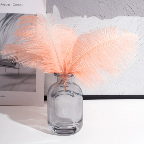 Цветный страусовый мех 15-20 см. Свадебная свинг-стена, красная стена, украшение плохого падения, цветок цветок DIY Dream Materal