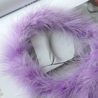 Светло -пурпурные длинные бархатные зашифрованные волосы 2 метра