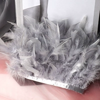 Светло -серый 30#длинная огненная пленка края 1 метр