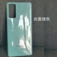 S20fe матовая задняя крышка без рамки зеленая оригинал