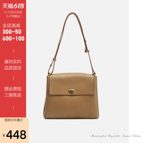 FASHASY 2022 new summer genuine leather female small crowdsourced atmosphere 100 lap single shoulder inclined satchel package bag