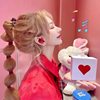 Official Genuine Japanese Heartbuds Heart-Shaped Cute Girls In-Ear Wireless Bluetooth Headphones Pink