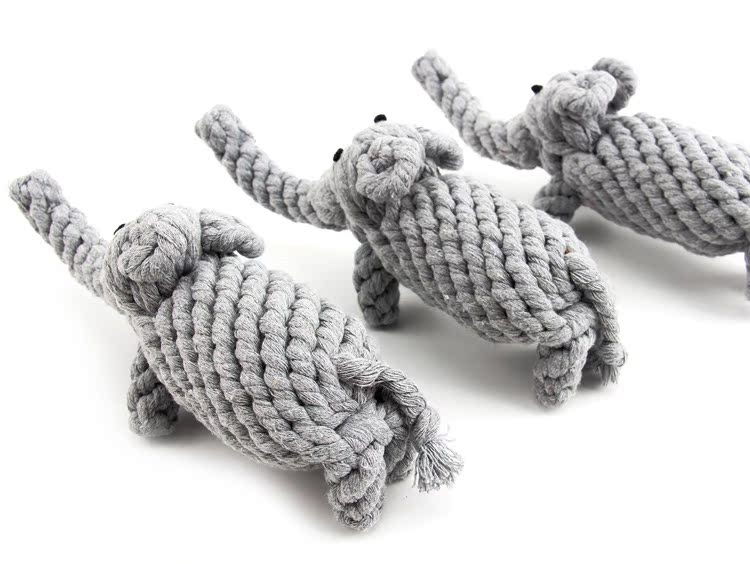 Pet cung cấp đồ chơi chó cắn chó răng hàm đồ chơi teddy tóc vàng hơn gấu động vật dây thắt nút đồ chơi mèo đồ chơi - Mèo / Chó Đồ chơi đồ chơi gỗ cho mèo