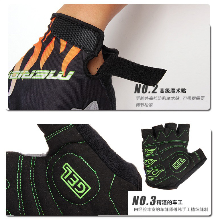 Gants de cyclisme mixte - Ref 2238601 Image 14